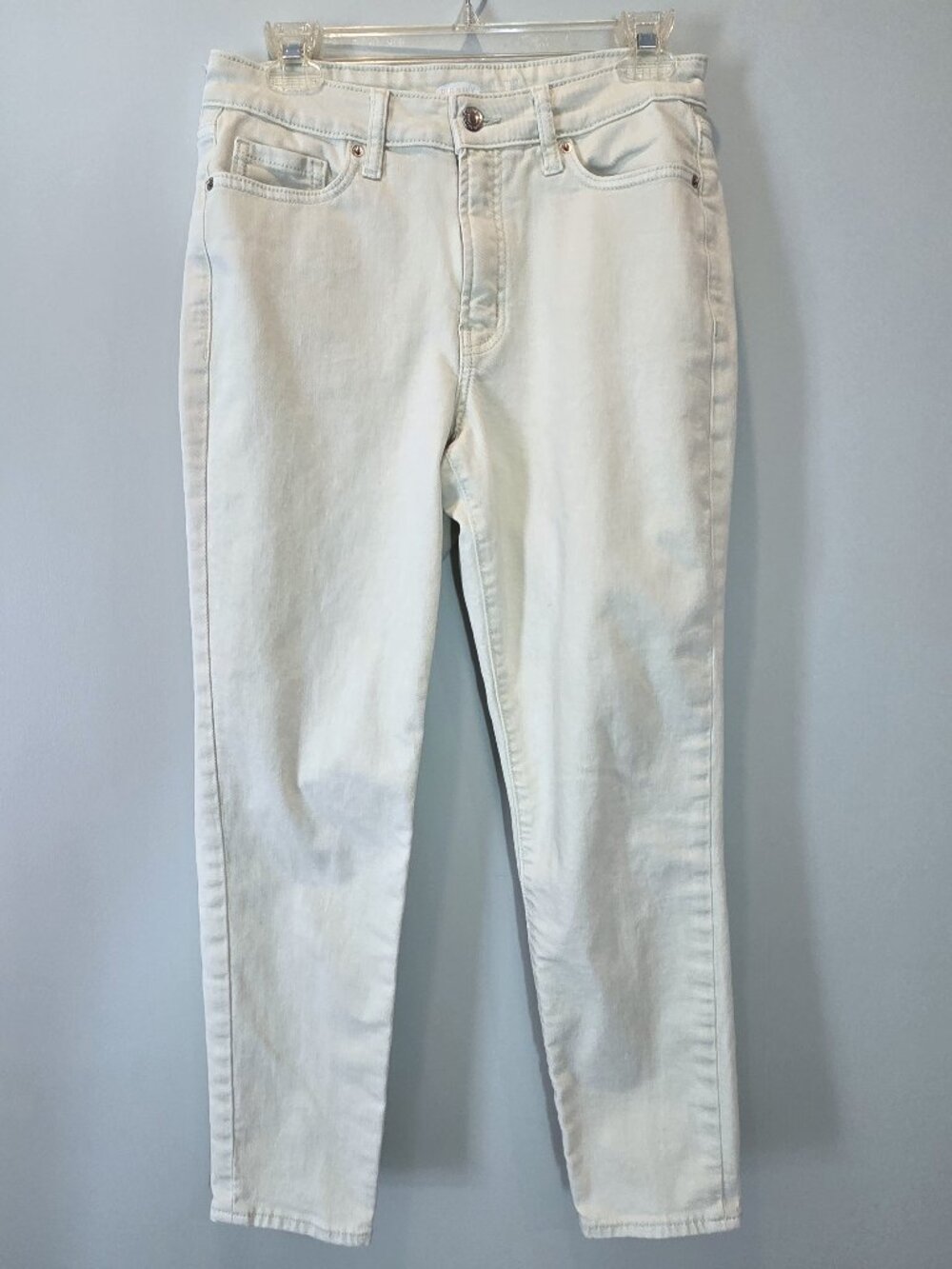 Old Navy O.G. Straight Celery Green Ankle Jeans Size 6